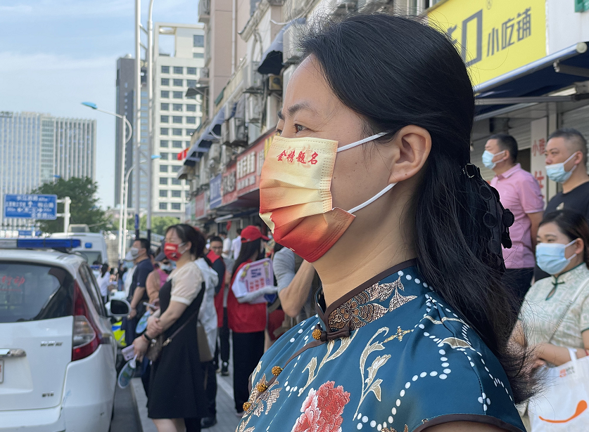 刚刚!就在合肥高考考场外